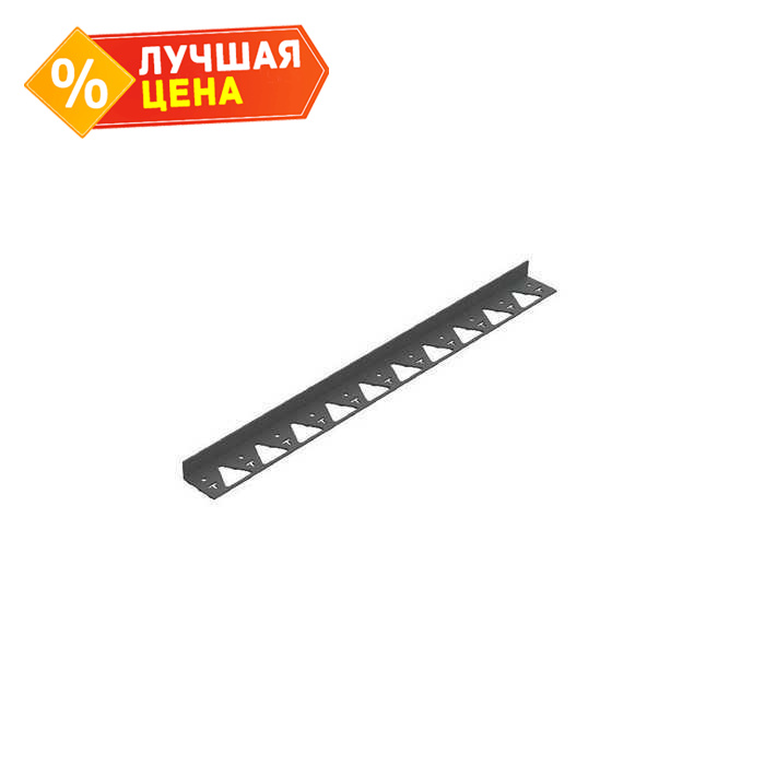 Бордюр Standartpark NewFix PRO черный, 3000*86*42 мм