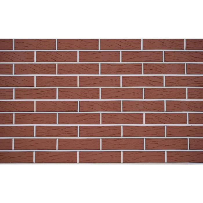 Кирпич полнотелый Керма бордо рустик 250х120х65 мм